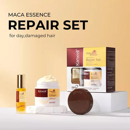 Karseell Repair Set Mascarilla Capilar Colageno 500ml + Oleo 50ml Set Pack